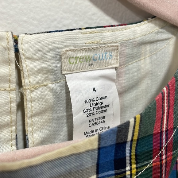 Crewcuts tartan dress - Picture 2 of 4